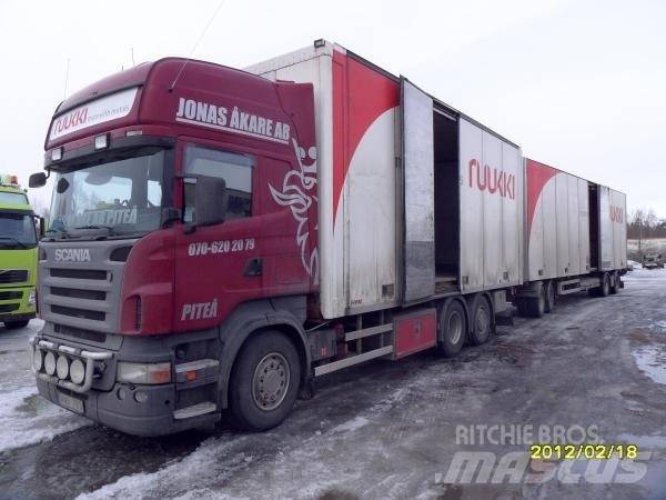 Scania R500 Bakwagens met gesloten opbouw