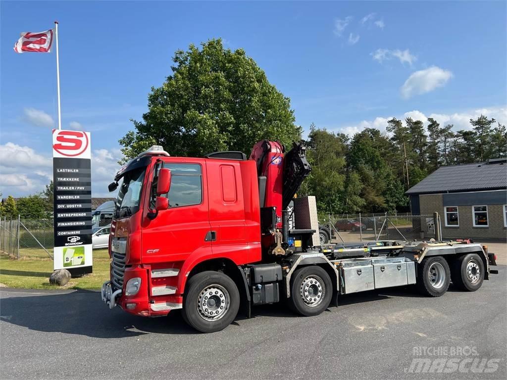 DAF CF 480 FAX 8x2*6 Containertrucks met kabelsysteem