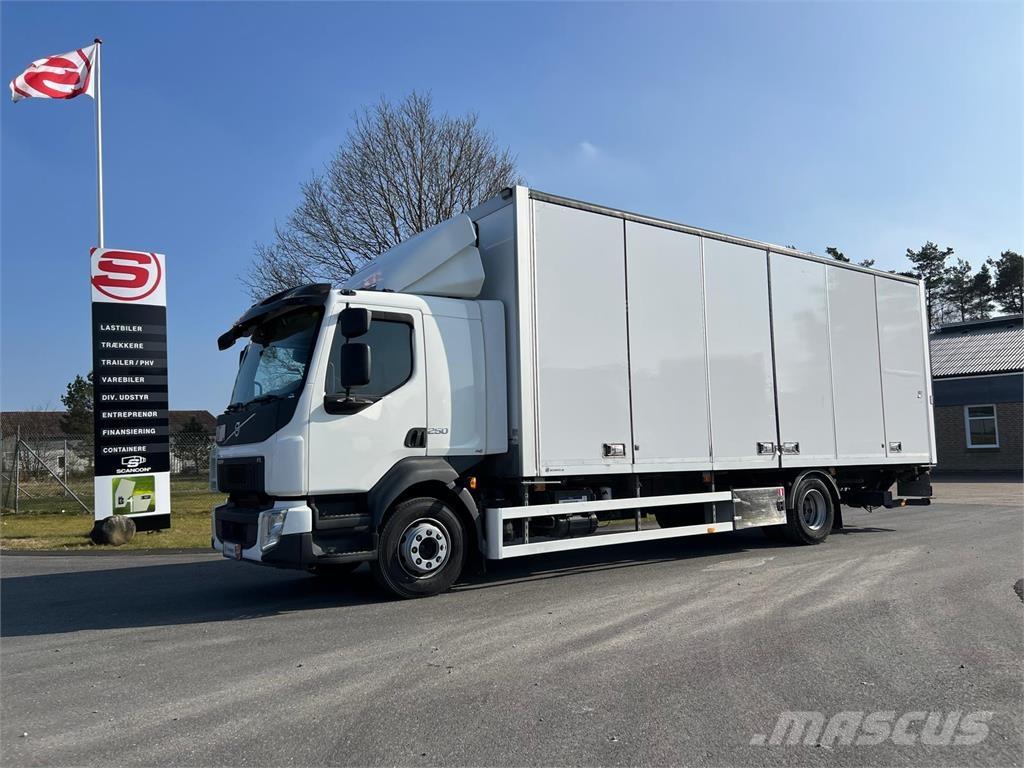 Volvo FL 16 ton 250HK Bakwagens met gesloten opbouw