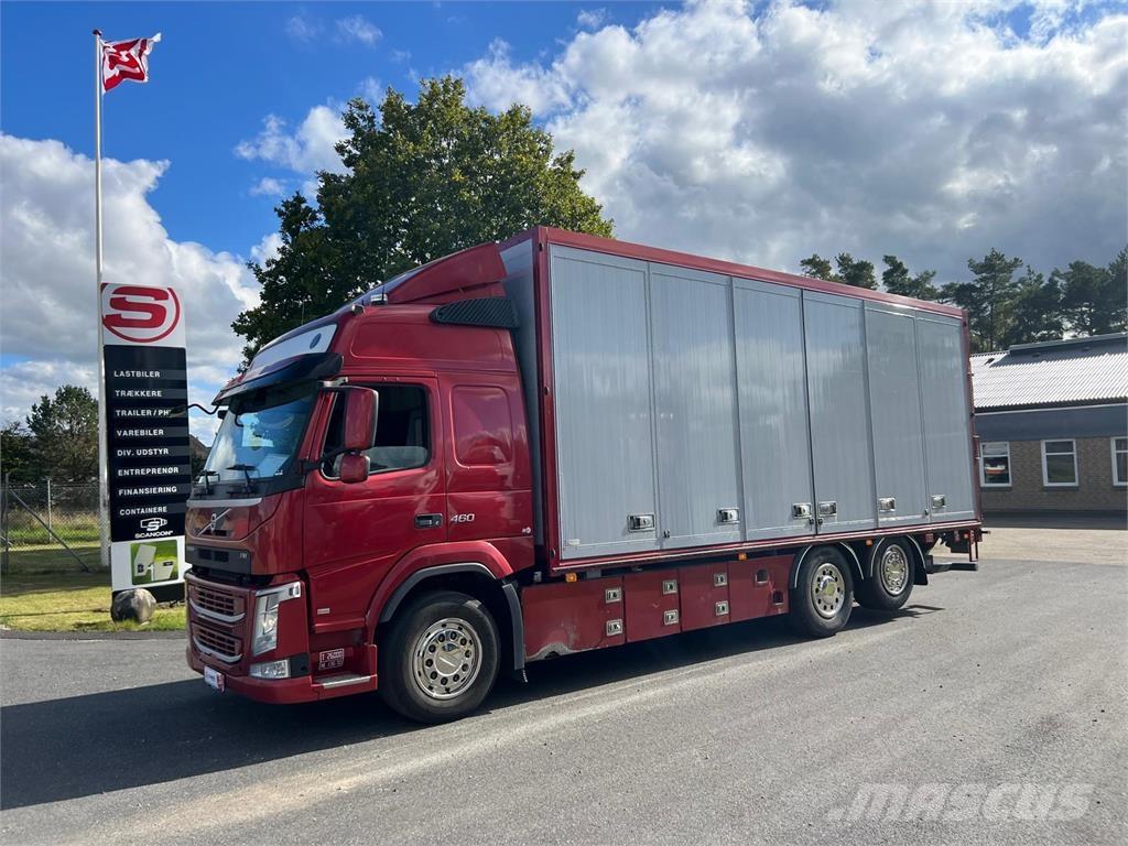 Volvo FM460 Bakwagens met gesloten opbouw