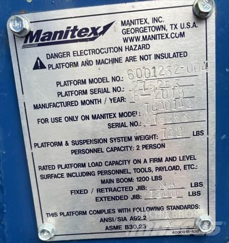 Manitex  Kranen onderdelen en gereedschap