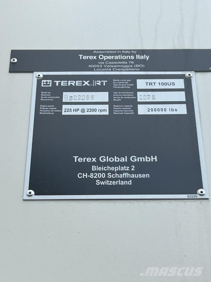 Terex  Ruwterrein kranen