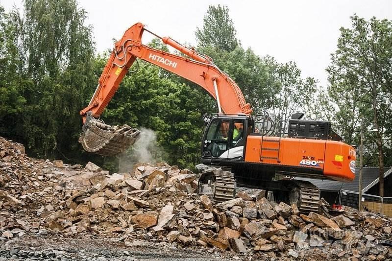 Hitachi ZX490 Rupsgraafmachines