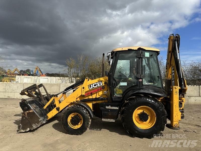 JCB 3CX Sitemaster Graaf-laadcombinaties