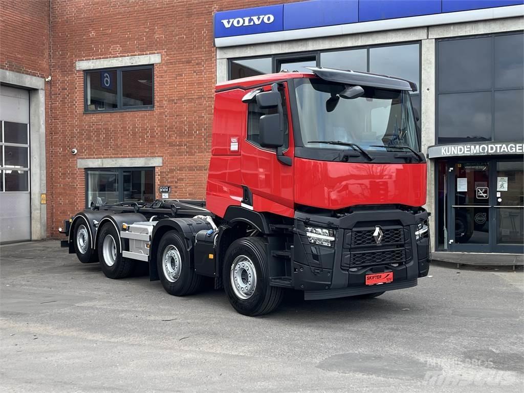 Renault C Vrachtwagen met containersysteem