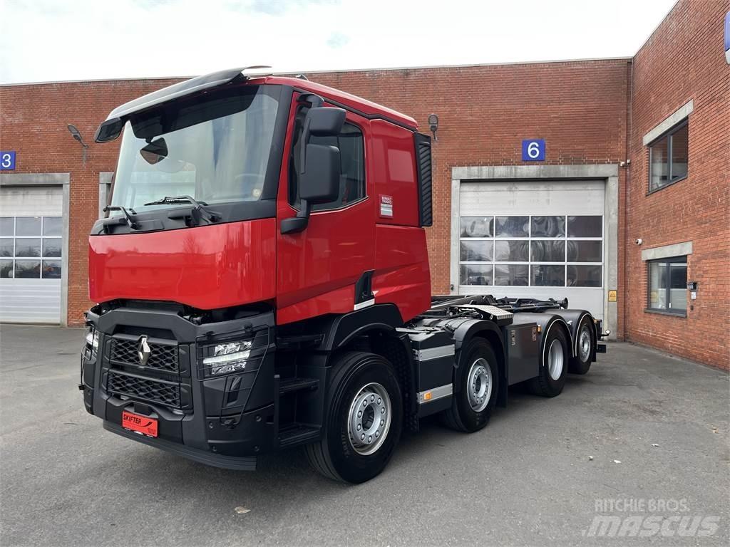 Renault C Vrachtwagen met containersysteem