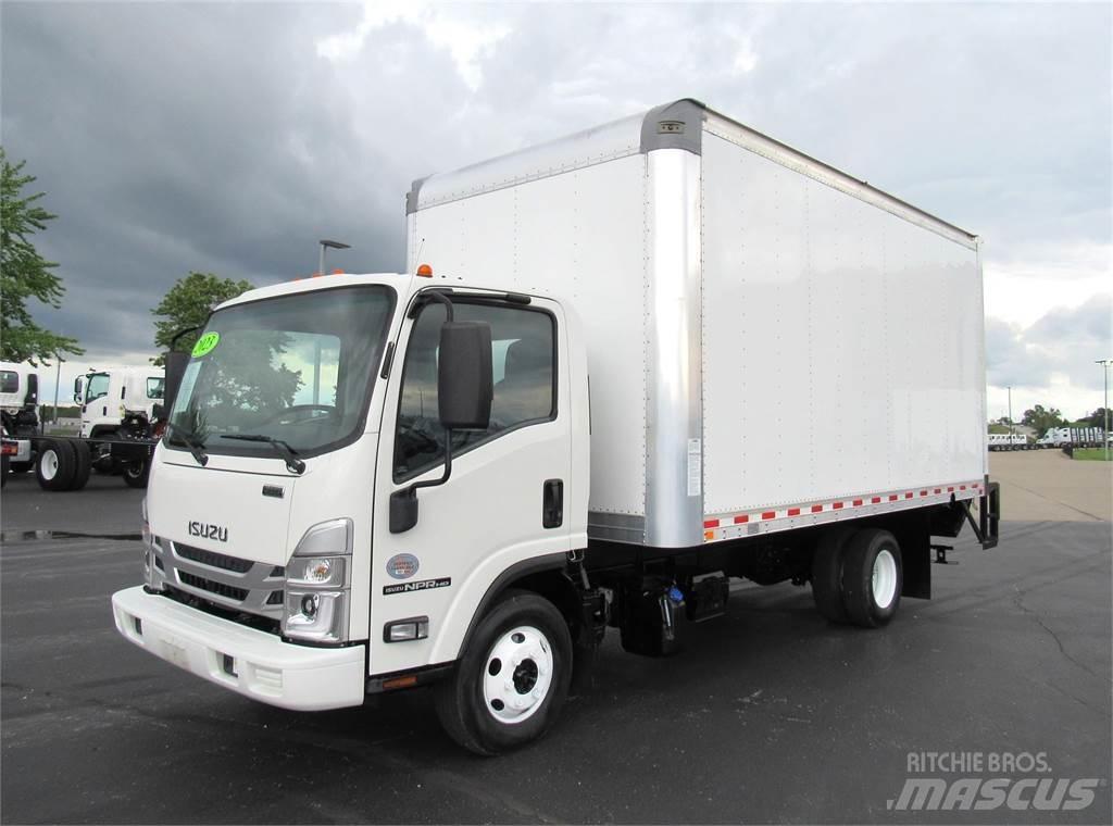 Isuzu NPRHD Bakwagens met gesloten opbouw