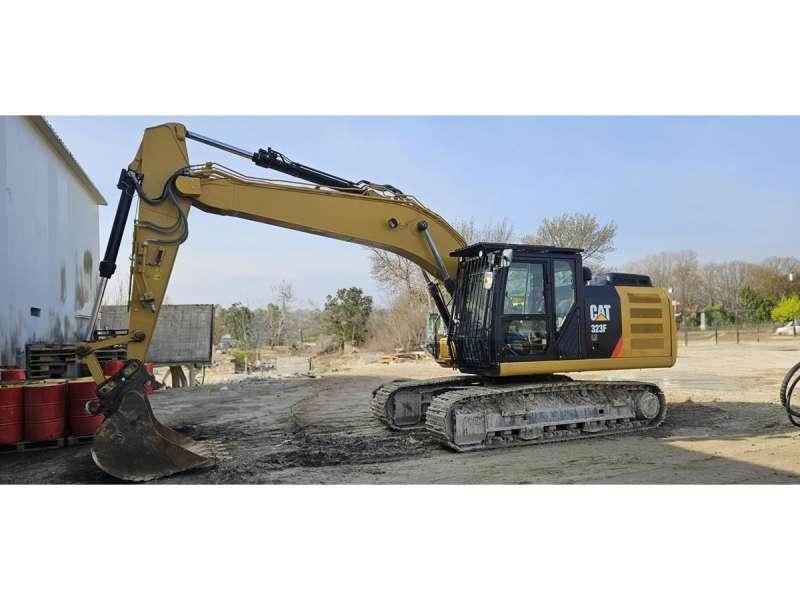 CAT 323F Rupsgraafmachines