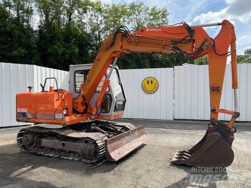 Hitachi EX60 Rupsgraafmachines