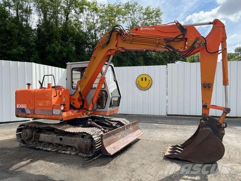 Hitachi EX60 Rupsgraafmachines