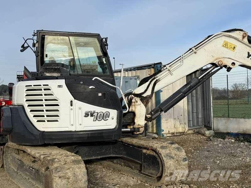Yanmar SV100 Rupsgraafmachines