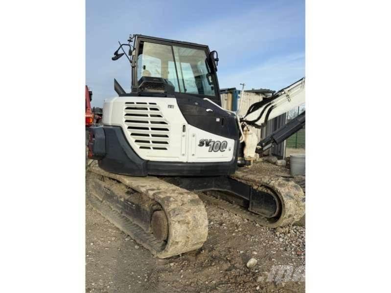 Yanmar SV100 Rupsgraafmachines