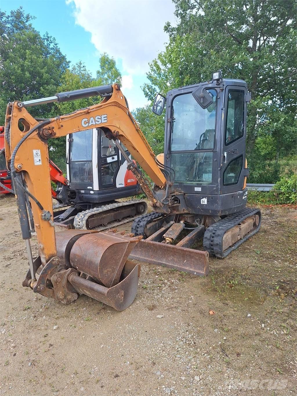 CASE CX26C Minigraafmachines < 7t