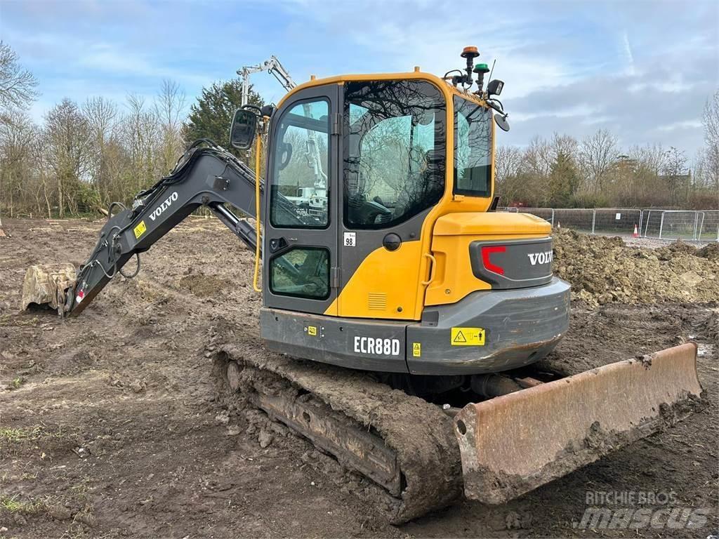 Volvo ECR88D Rupsgraafmachines