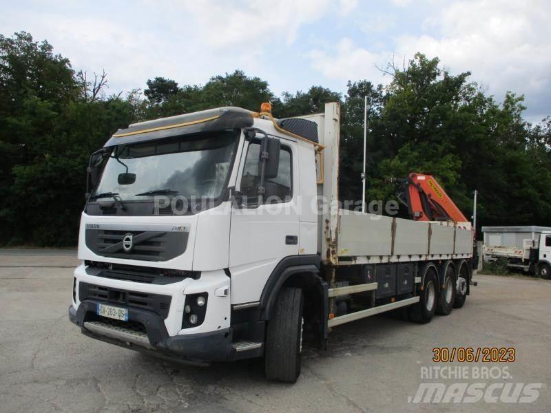 Volvo FMX Vlakke laadvloer met kraan
