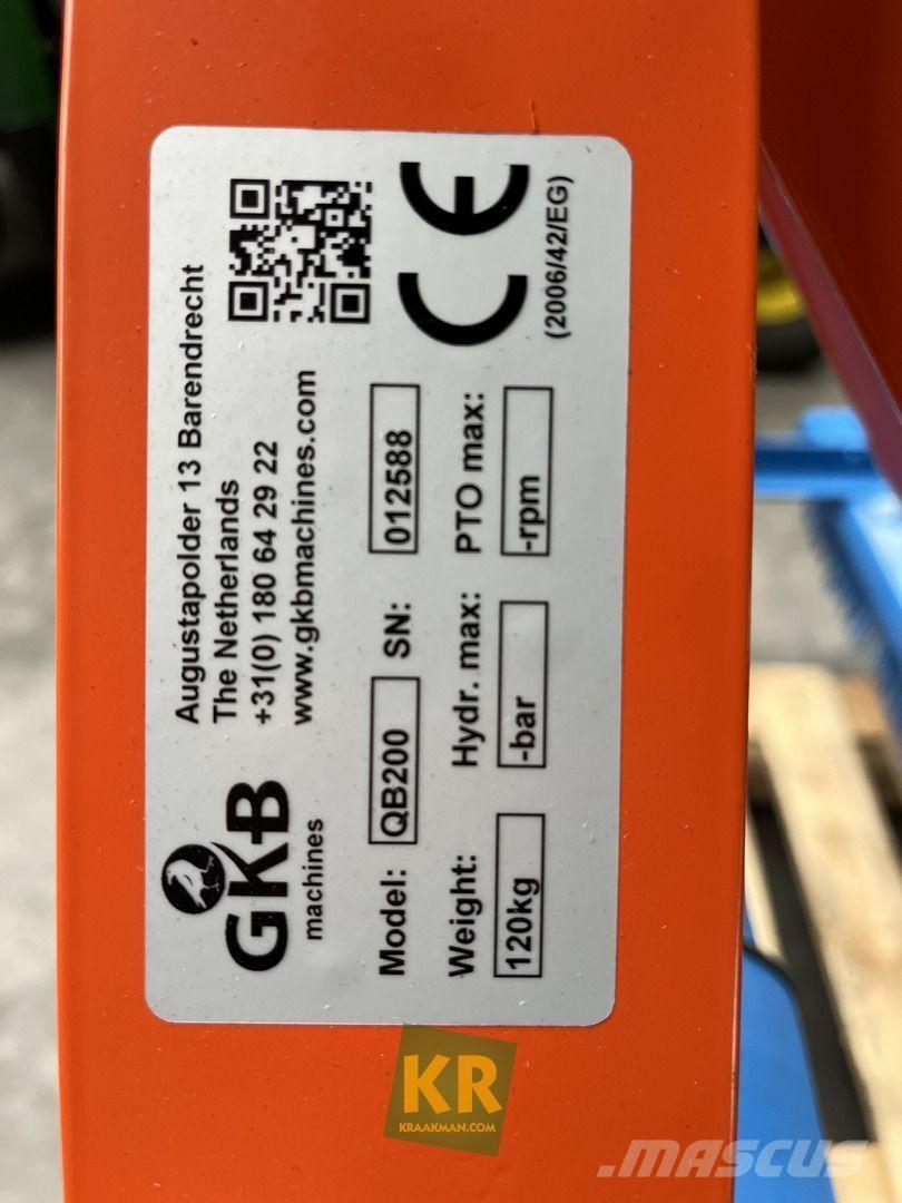  GKB Quick Brush Veegmachines