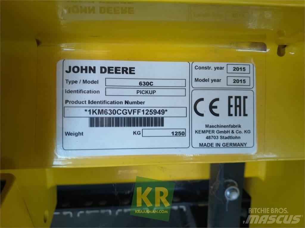 John Deere 630C Maaidorser aanbouwdelen
