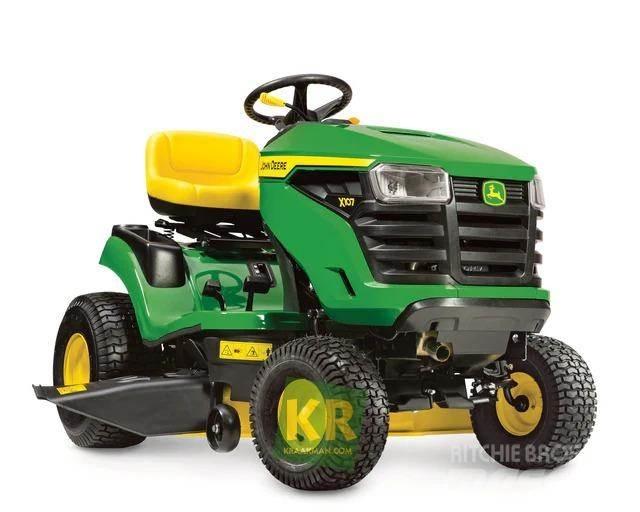 John Deere X107 Rijmaaiers