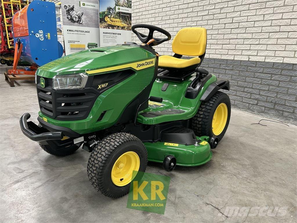 John Deere X167 Rijmaaiers