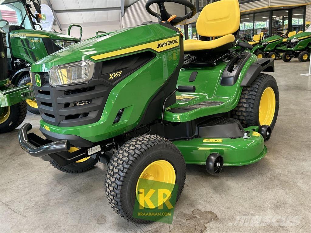 John Deere X167 Rijmaaiers