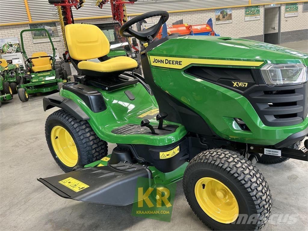 John Deere X167 Rijmaaiers