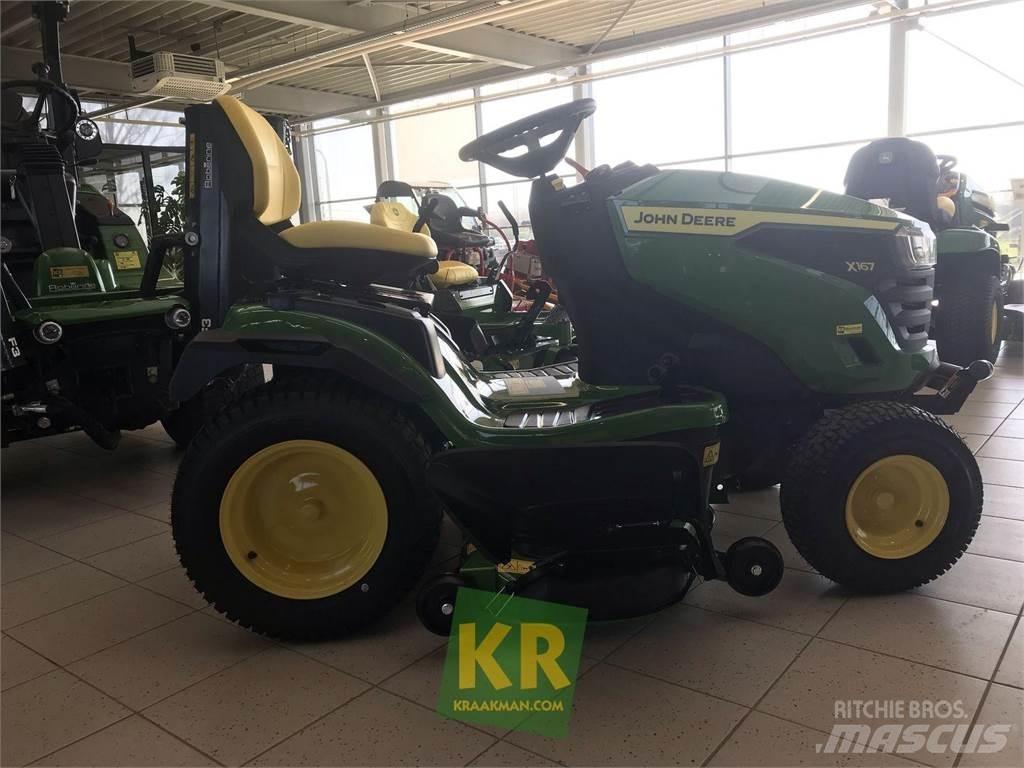 John Deere X167 Rijmaaiers
