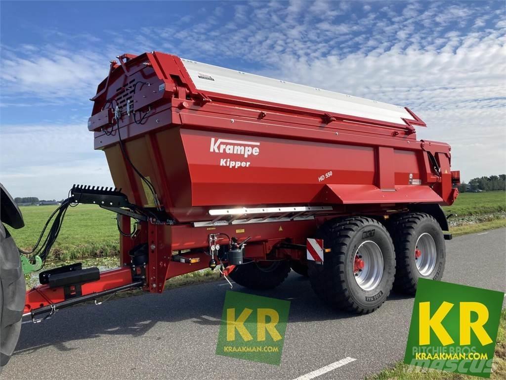 Krampe HD550 Kipperaanhangers