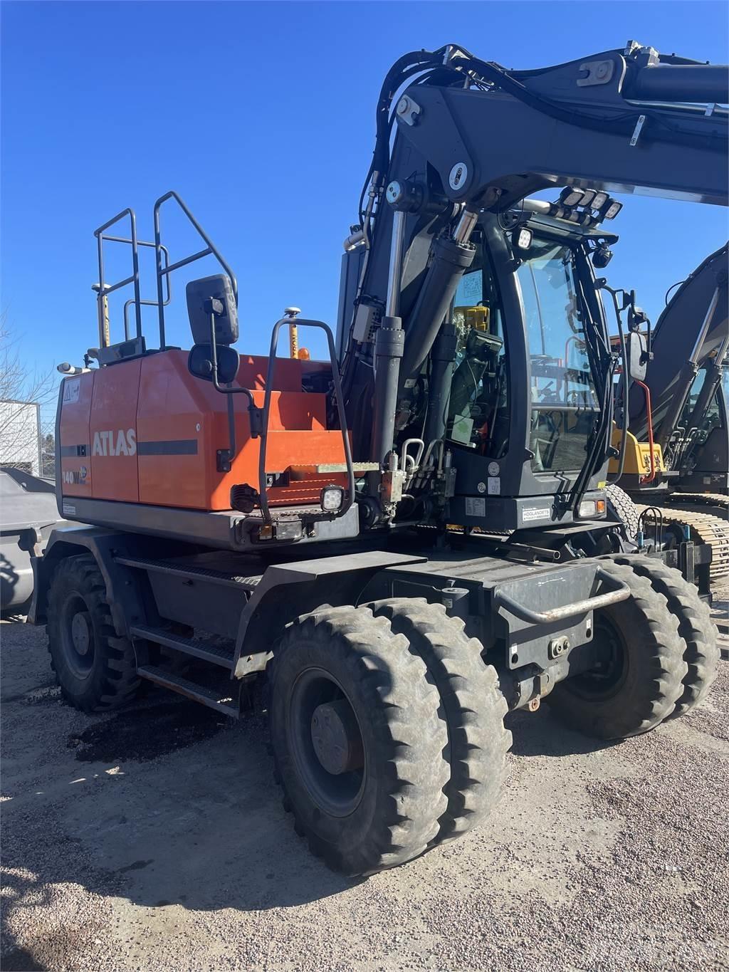 Atlas 140W Wielgraafmachines