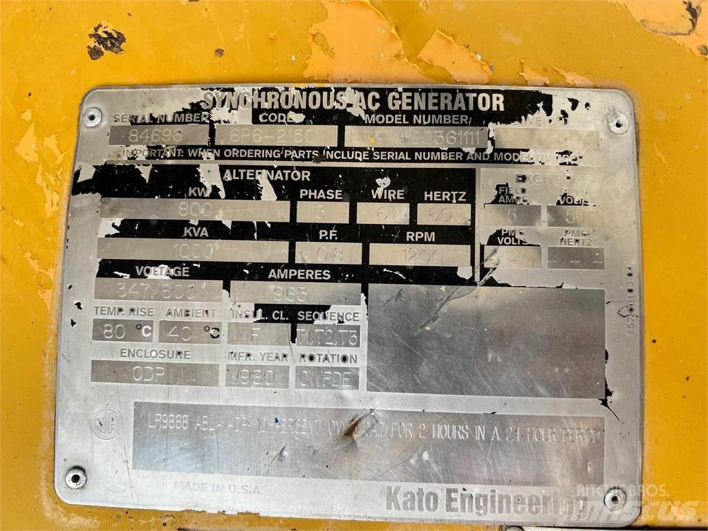 CAT D398 Diesel generatoren