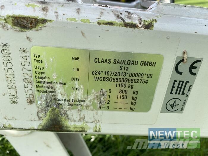 CLAAS VOLTO 1100 T Schudders