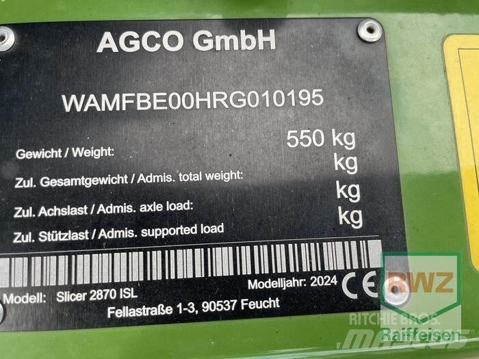 Fendt Slicer 2870 ISL Maaiers