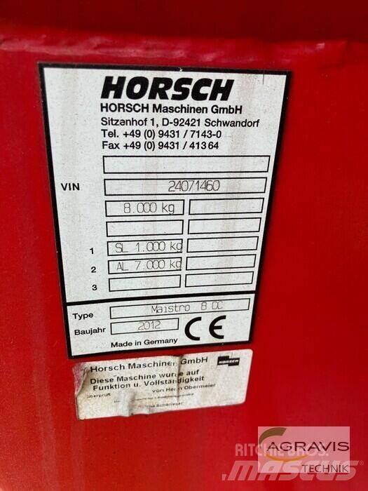 Horsch MAISTRO 8 CC Zaaimachines