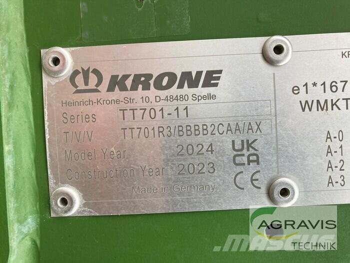 Krone TX 460 D Opraapwagens