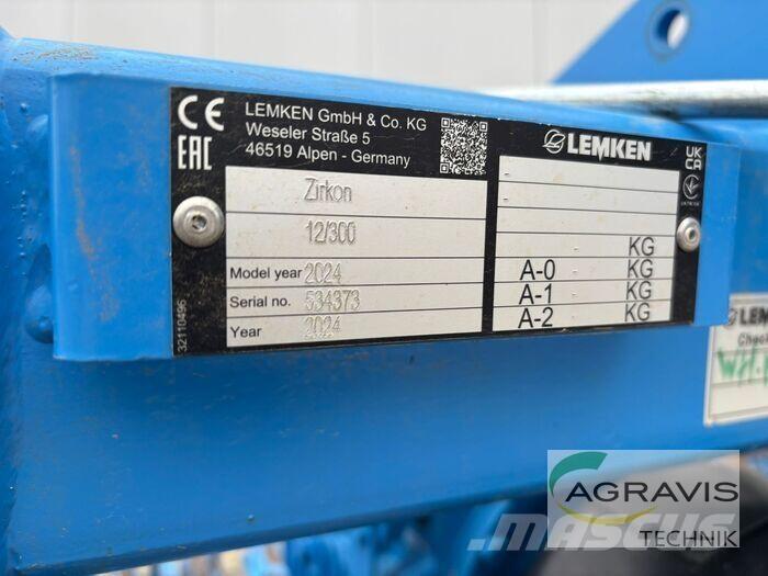 Lemken ZIRKON 12/300 Rotorkopeggen / rototillers