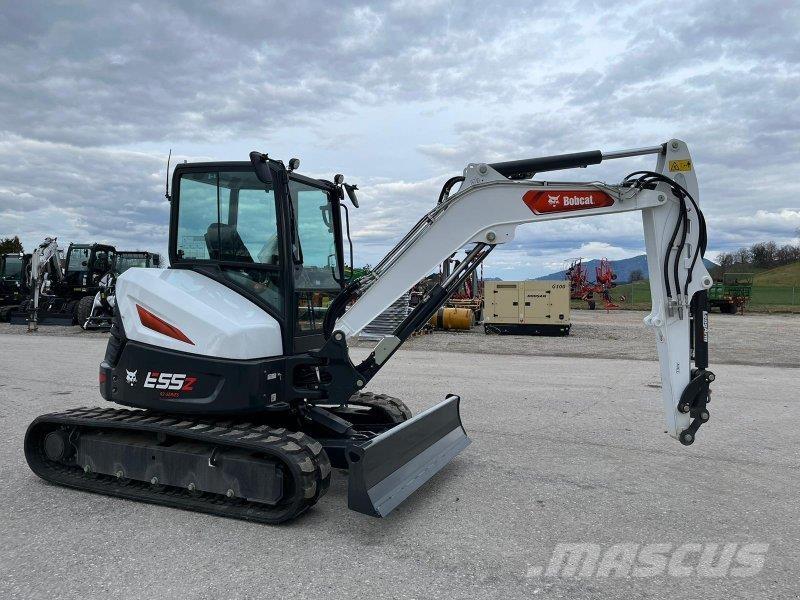Bobcat E 55 Wielgraafmachines