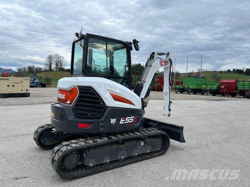 Bobcat E 55 Wielgraafmachines