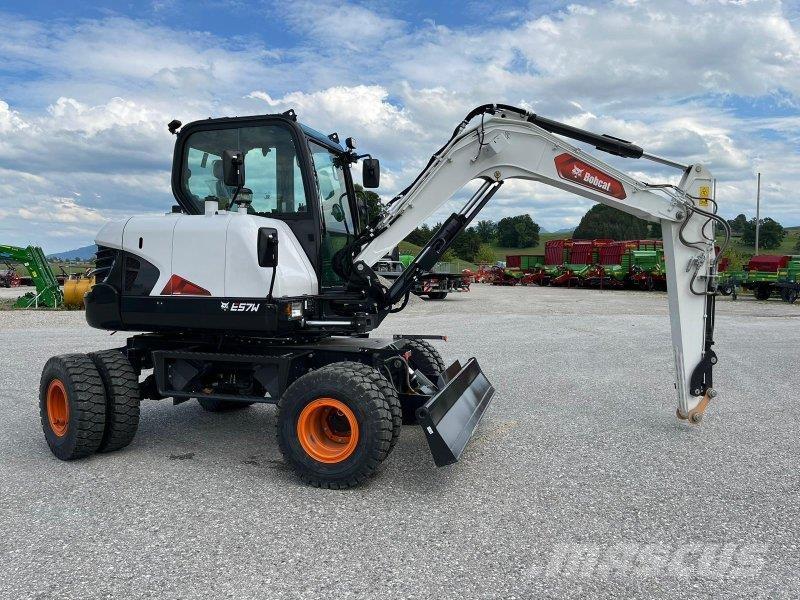Bobcat E57W Wielgraafmachines