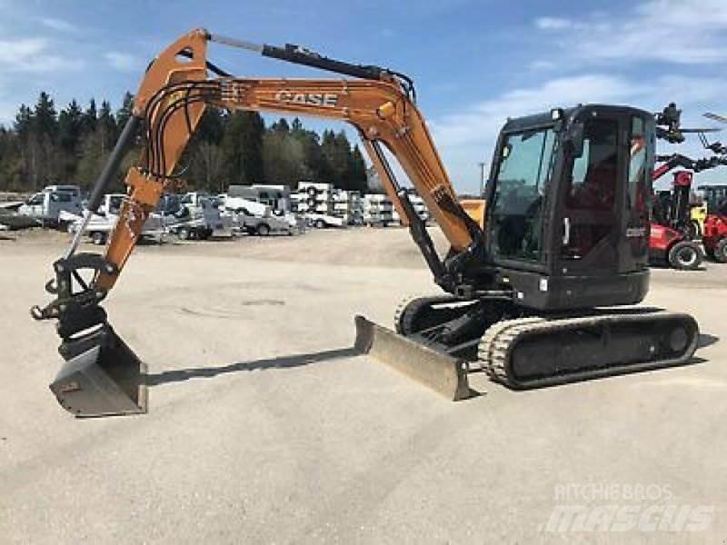 CASE CX60C Minigraafmachines < 7t