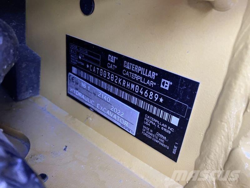 CAT 302CR-05A Wielgraafmachines