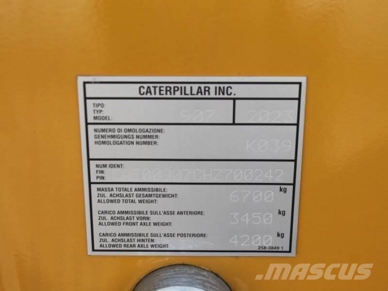 CAT 907 Wielladers