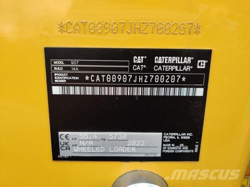 CAT 907 Wielladers