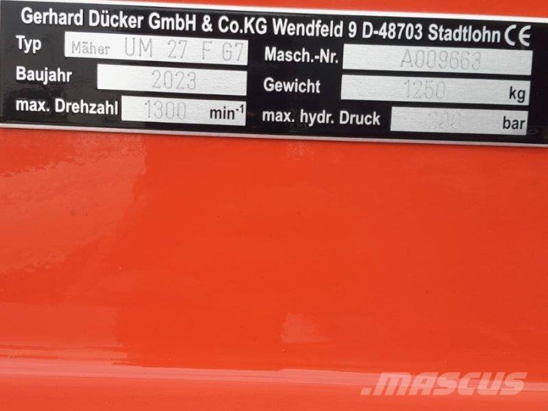 Dücker UM 27 Compostkeerders