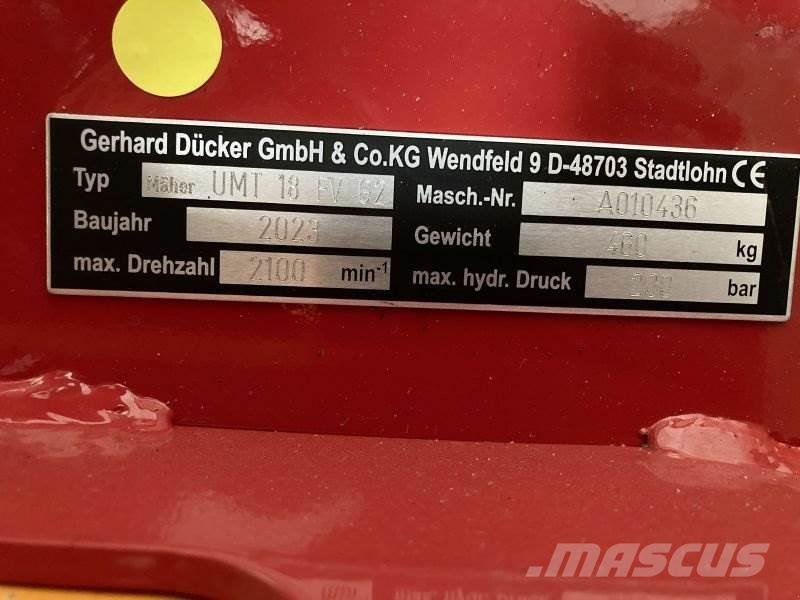 Dücker UMT 18 Loopmaaier