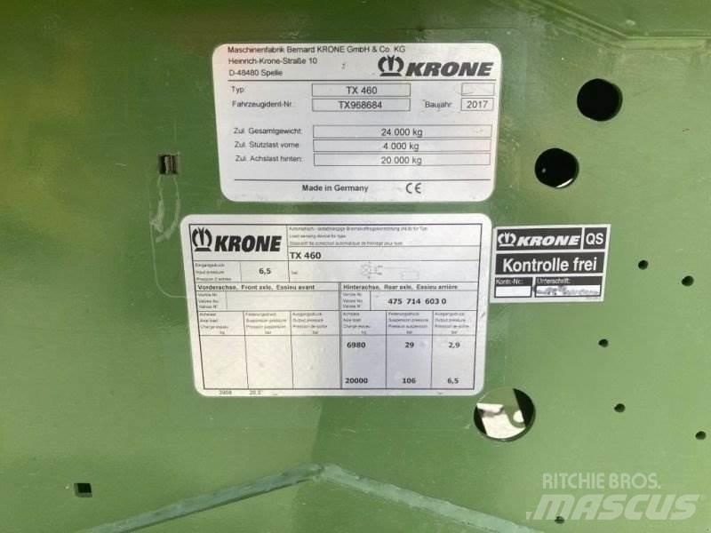 Krone TX 460 Hout transporter