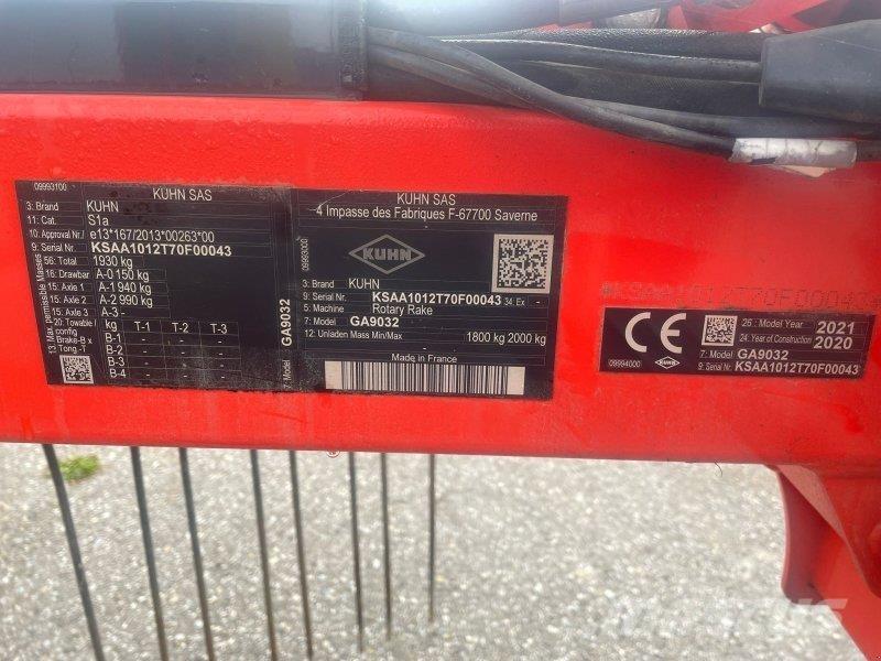 Kuhn GA 9032 Zwadharken