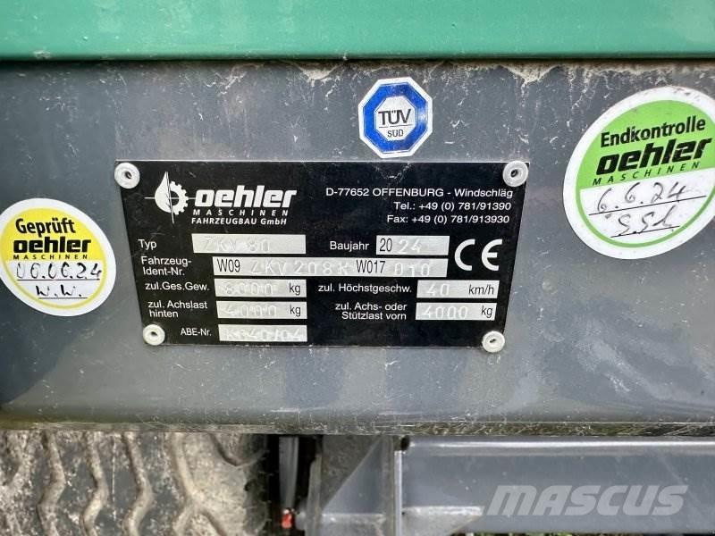 Oehler ZDK 80 Kipperaanhangers