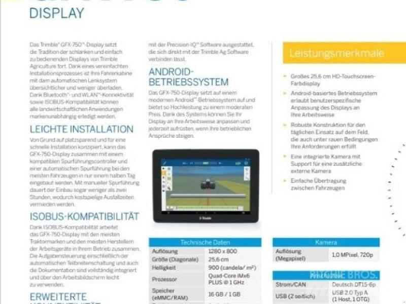 Trimble GFX 750 Landbouw - overige