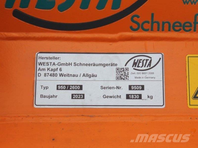 WESTA 950/2600 Sneeuwblazers