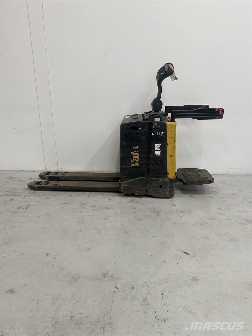 Yale MP20X FBW - 250 AH Meerij pallettruck met platform