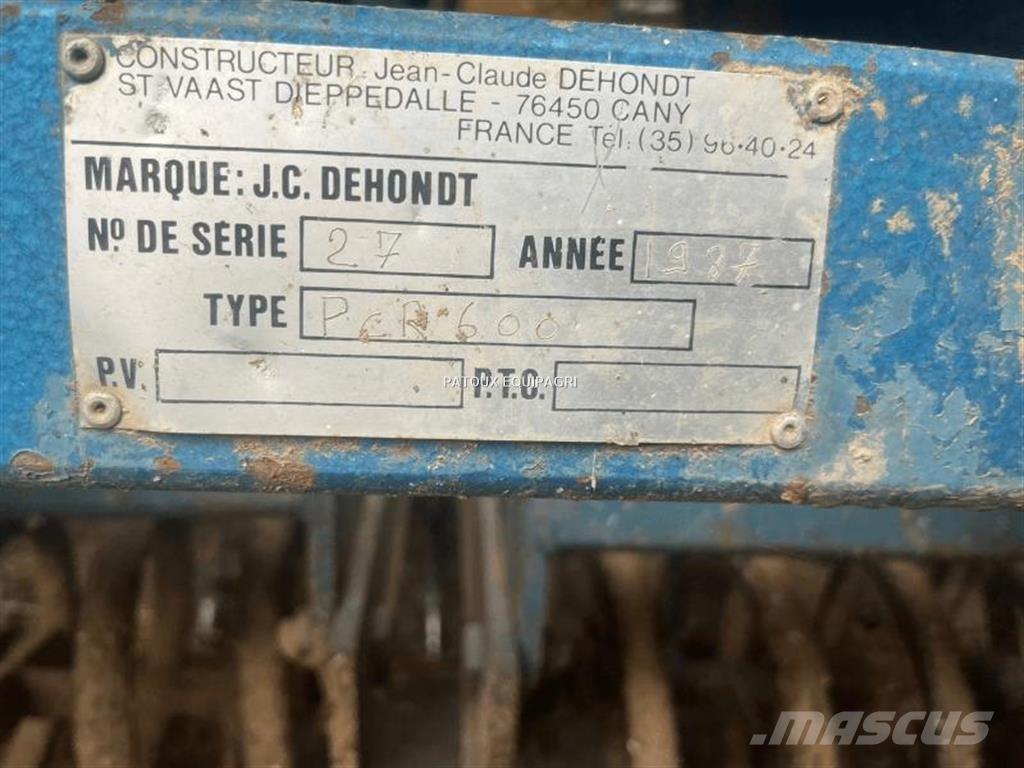  Dehondt PCR600 Cultivatoren